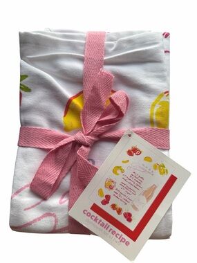 Cocktail Recipe Dish Towel Gift Idea - Rosé Sangria